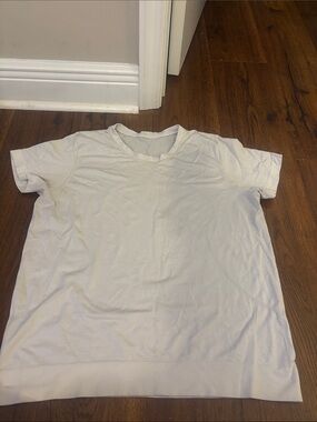 lululemon athletica White Short-Sleeve Crew Tee
